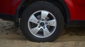 2014 Mahindra XUV500 Review alloy wheel