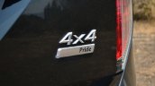 2014 Tata Aria Review 4x4 badge