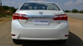 2014 Toyota Corolla Altis Petrol Review rear