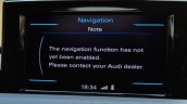 Audi Q3S Review satnav
