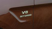 Mercedes-Benz ML 63 AMG Review V8 badge