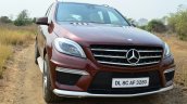 Mercedes-Benz ML 63 AMG Review front end
