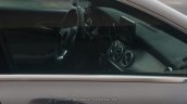 Spied Mercedes CLA Shooting Brake front window