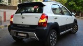 Toyota Etios Cross Review rear quarter
