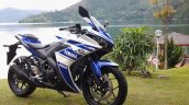 Yamaha YZF-R25 official FB image front three quarters