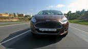 2014 Ford Fiesta Facelift Review driving front