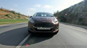 2014 Ford Fiesta Facelift Review front driving