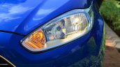 2014 Ford Fiesta Facelift Review headlight on