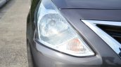2014 Nissan Sunny facelift petrol CVT review headlight