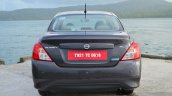 2014 Nissan Sunny facelift petrol CVT review rear