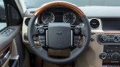 2015 Land Rover Discovery grained walnut wooden steering insert
