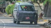 2015 Mahindra Scorpio facelift spied front