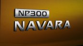 2015 Nissan Navara badge offical image