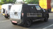 2016 Mahindra Bolero spied without spare wheel