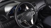 Hyundai Solaris facelift Russia press shots cabin