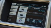 Jaguar XF 2.0L Petrol Review central screen