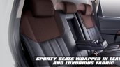 Mahindra XUV500 Sportz seats