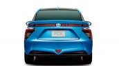 Toyota FCV sedan studio shot rear