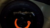 2014 Fiat Punto Evo spied spare wheel