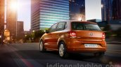 2014 VW Polo facelift India press images rear quarter