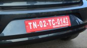 2014 VW Polo facelift first drive rear number plate