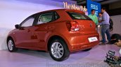 2014 VW Polo facelift rear three quarters left launch