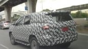 2016 Toyota Fortuner spied in Thailand rear