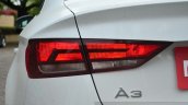 Audi A3 Sedan Review halogen taillight