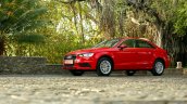 Audi A3 Sedan Review red front quarter