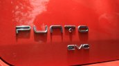 Fiat Punto Evo Sport 90 HP diesel review badge