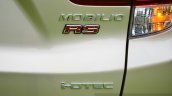 Honda Mobilio RS India live image badge and logo
