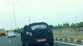 Mahindra S101 caught testing in India rear view shot