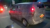 Renault Lodgy spied in India rear three quarter