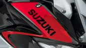 Suzuki Inazuma 250Z red tank decal