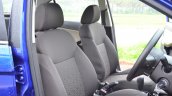 Tata Zest Diesel F-Tronic AMT Review front seats