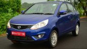 Tata Zest Diesel F-Tronic AMT Review front three quarter