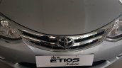 Toyota Etios Xclusive Edition live shots grille