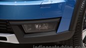 2015 Skoda Octavia Scout fog light at the 2014 Moscow Motor Show