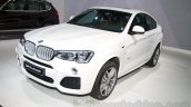 BMW X4 at the 2014 Moscow Motor Show front quarter