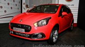Fiat Punto Evo front three quarters at the launch