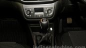 Fiat Punto Evo gear lever at the launch