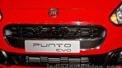 Fiat Punto Evo grille at the launch