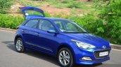 Hyundai Elite i20 Diesel Review front with boot open