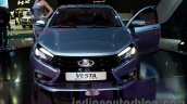 Lada Vesta Concept front at the Moscow Motor Show 2014