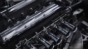 Lightweight Jaguar E-Type press image 3.8-litre six-cylinder engine