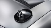 Lightweight Jaguar E-Type press image fuel filler cap