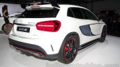 Mercedes GLA 45 AMG rear right three quarter at the Moscow Motor Show 2014