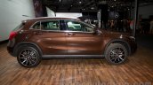 Mercedes GLA side at the Moscow Motorshow 2014