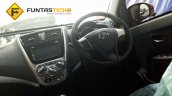 Perodua Axia spied in Malaysia Advance dashboard