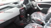 Renault Duster 4WD spied interior
